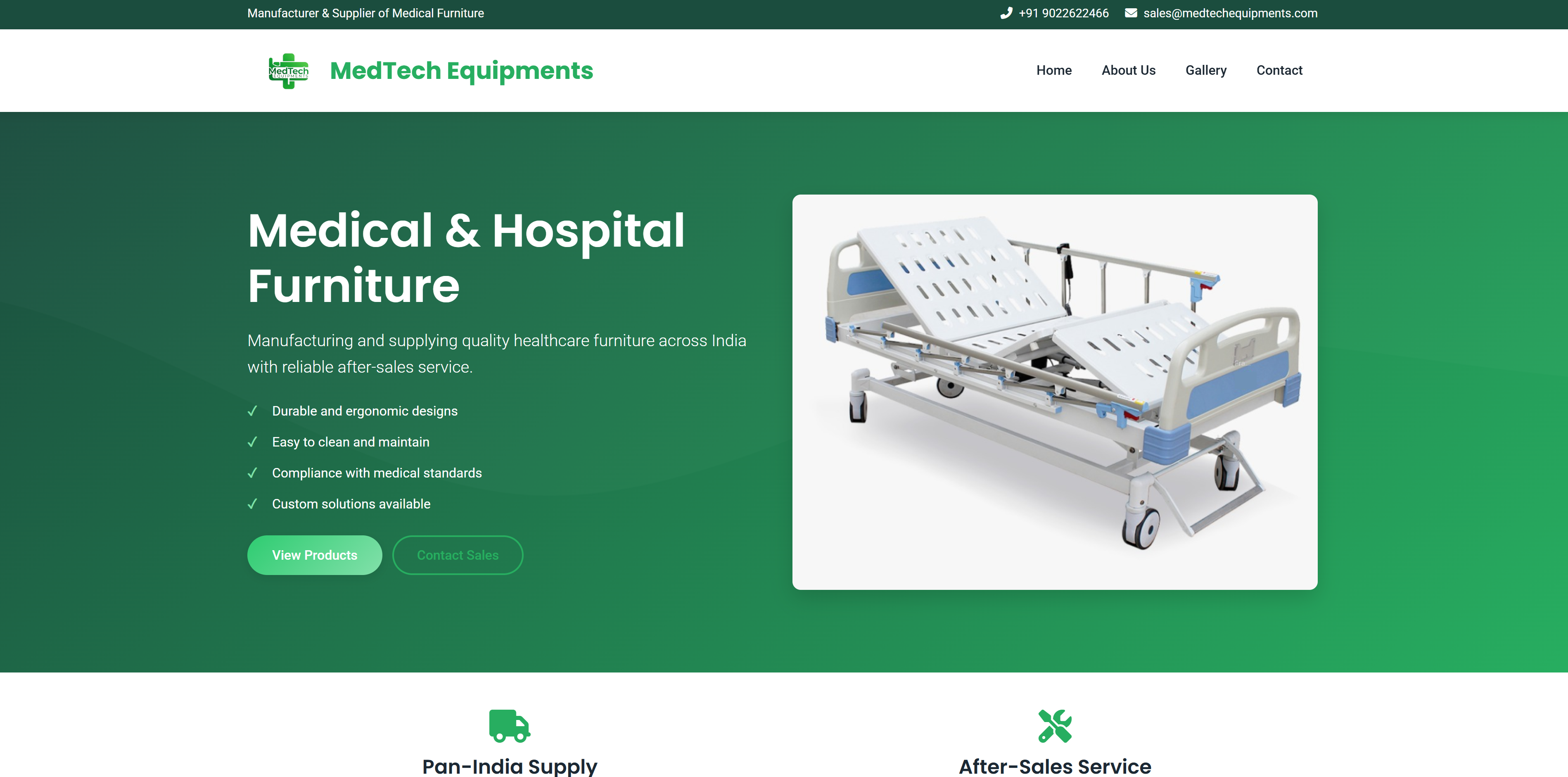 Medtech Equipments Live Site